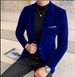 Autumn And Winter Down Men's Bury Suit Jacket Formal Dress Solid Color Plus Size_viptrois.com