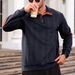 In 2025, The Most Popular Jacquard POLO Shirt For Men In Europe And America, Long-sleeved Patchwork Embroidered Pullover, Casual_viptrois.com
