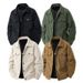 Men's Corduroy Lapel Jacket – Casual Workwear Style, Spring & Autumn Fashion, Black/White/Brown/Army Green (Sizes M-5XL)_viptrois.com