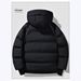 european style washfree glossy men's down cotton vest stand collar plus size casua ersatile svel jacket top_viptrois.com