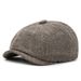 Herringbone Newsboy Cap Beret For Middle-aged And Elderly Sun Protection Director Grandpa Father Hat_viptrois.com