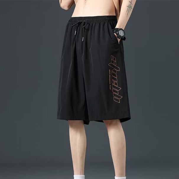 Men's Clothing Men's Sports Loose Quick Drying Beach Basketball Shorts Men's Wear_viptrois.com