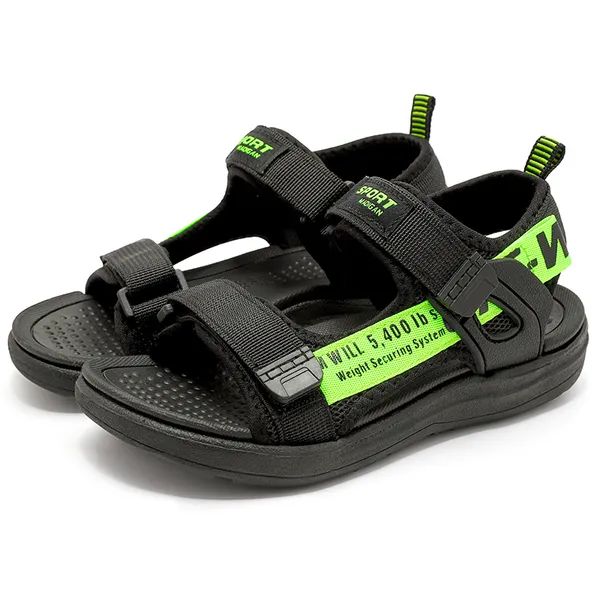 Kids Sandals For Girls Boys Children Flat Heeled Casual Sports Summer Leather Toddler Soft Beach Sandal NBGAGA 230606_viptrois.com