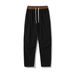 Men's Winter Corduroy Work Pants Fleece Lined Casual Sports Straight Leg Wide Leg Sweatpants Unisex Style_viptrois.com