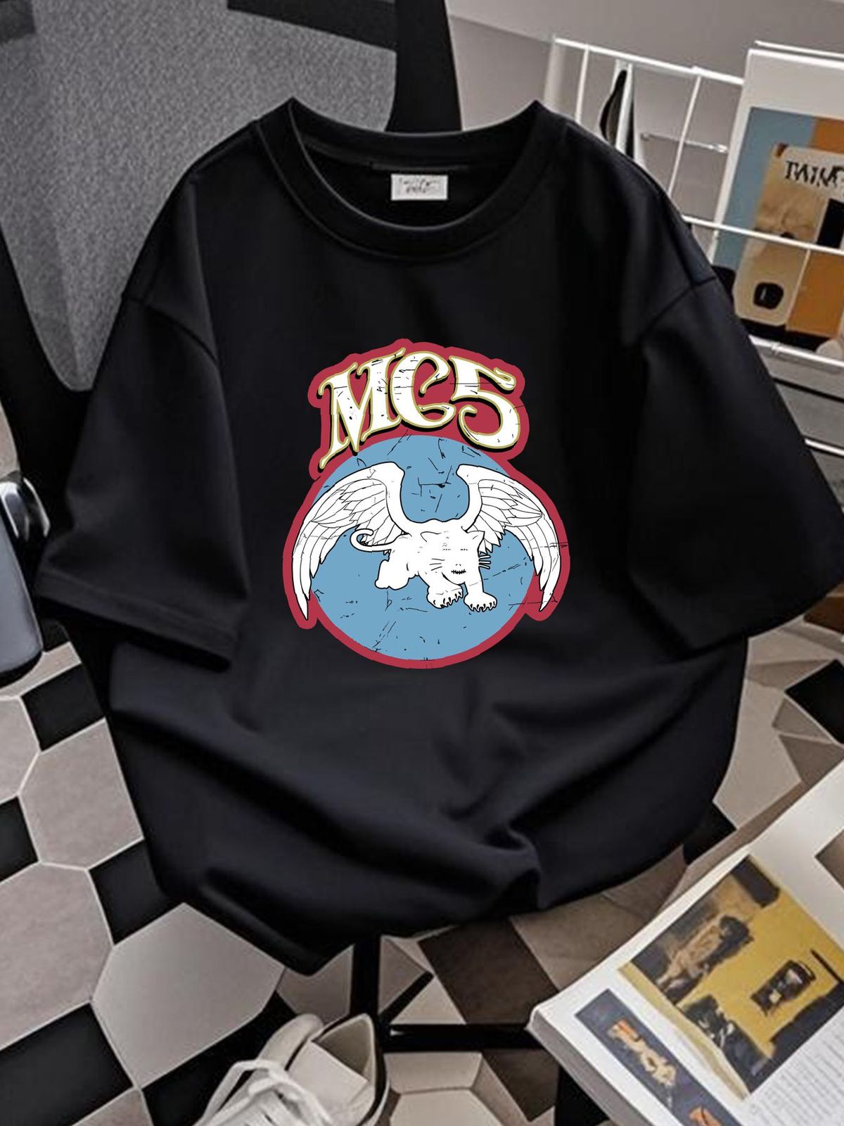 Vintage Mc5 Rachel Green Unisex T-Shirt Friends 90s Vintage Unisex Tee Breathable Stylish Comfortable Casual Homme Stretched Summer Graphic_viptrois.com