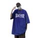 American Style Washed Short T-sh For Men's Summer 2025 New Style, Cool And Stylish Printed Loose Half Sleeved Base_viptrois.com