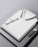 7A Antibacterial Men's Solid Color Short Sleeved Polo Shirt_viptrois.com