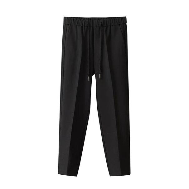 Men's Slim Fit Stretchable Dress Pants - Comfortable Straight Leg Casual Trousers With Elastic Waist For Business & Everyday Wear_viptrois.com