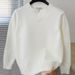 Men's Clothing Light Mature Crewneck Sweater Men's Autumn And Winter New Korean Style Fashionable Youth All-match Casual Niche Base Sweater_viptrois.com