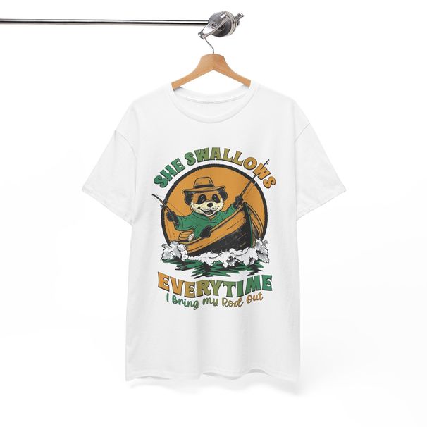 Hysterical T-Shirt Mens Womens Tees Top - Laughter-Inducing Tee She Swallows Shirt_viptrois.com