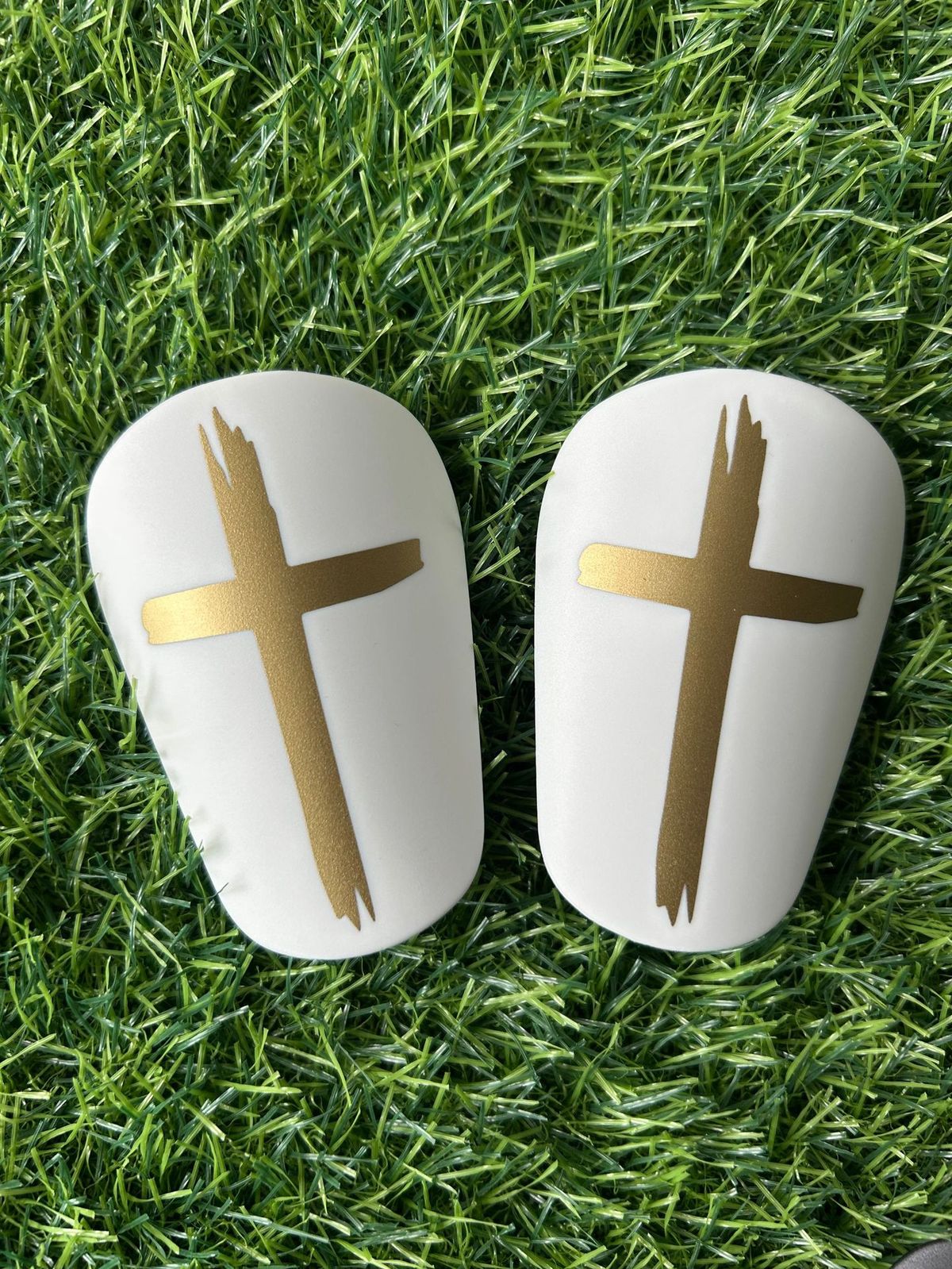 Mini Shin Guards For Soccer - Lightweight Football Shin Pads With Honeycomb Design, Protective Gear For Training & Matches (8 * 5CM/10 * 6CM)_viptrois.com