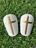 Mini Shin Guards For Soccer - Lightweight Football Shin Pads With Honeycomb Design, Protective Gear For Training & Matches (8 * 5CM/10 * 6CM)_viptrois.com