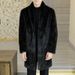 Men's Clothing Reversible Faux Mink Fur Coat – Double-Faced Winter Jacket With Notch Lapel & Thickened Lining (White/Black/Green/Brown, M-XXXXL)_viptrois.com