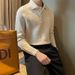 Men's Winter Polo Neck Knit Sweater – Slim Fit Thermal Pullover For Casual & Smart Wear | Stretch Comfort Fabric_viptrois.com