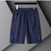 Men's Clothing Summer Men's Shorts Quick Drying Ice Silk Sports Leisure Cool Loose Large Size Outer Wear Thin Shorts Beach Pants_viptrois.com
