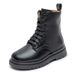 Girls' Boots 2023 Autumn Fleece-lined Korean Style Girl's Children's Shoes Performance High Barrel Martin Boots Cotton Children's Boots_viptrois.com