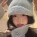 Autumn Winter New Cute Female Bear Pullover Outdoor Cold Proof And Warm Ear Protection Knitted Hat, Trendy_viptrois.com