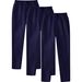 Men's Clothing Casual Plus Velvet Solid Color Fleece-Lined Casual Jogger Pants - Mid Rise Straight Leg Comfortable Sweatpants For Spring & Fall_viptrois.com