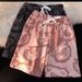 Men's Clothing Men's Plus Size Loose Floral Print Beach Shorts Trendy Sporty Casual Style Summer Thin Men's Clothing Bottoms_viptrois.com