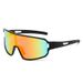 Men's Sun Glasses One Piece Lenses Colorful Cycling Sunglasses_viptrois.com