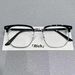 Artistic Cool Half-Frame Men, Prescription Compatible, Blue Light Blocking For Women, Elegant Tech-Savvy Men's Trendy_viptrois.com
