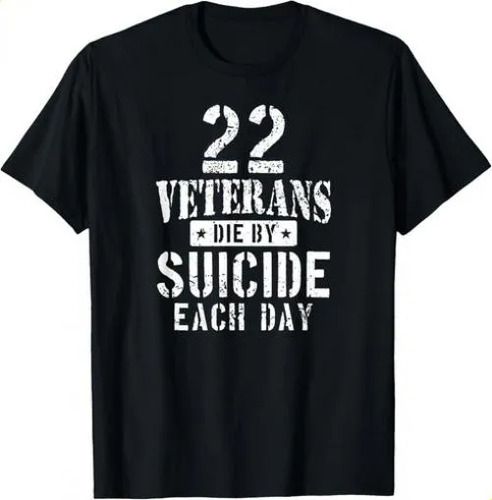 T-shirtt-shirt22 Veterans Die By Suicide Each Day Military V_viptrois.com