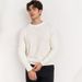 "Men's V-Neck Wool Sweater – Slim Fit Lightweight Pullover For Autumn & Winter, Business Casual Style"_viptrois.com