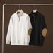Premium Half-Zip Sweatshirt For Men – Relaxed Fit Long Sleeve Pullover, Minimalist Streetwear Essential_viptrois.com