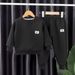2025 Boys' Suit Children's Sweatshirts And Pants Girls' Spring Clothes Casual Pants Small And Medium Children's Long Sleeved T Shirts Wholesale_viptrois.com