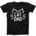 Best Cat Dad Ever Cat Lover Meme Funny Gift Black T Shirt Mens Womens Tees Top 254_viptrois.com