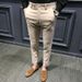 Spring And Autumn Season Suit Pants For Men In South Korea, Slim Fit Men's Suit Pants With Small Feet, 9-inch Casual Pants, Trendy 9-inch Pants_viptrois.com