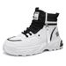 Men's British Style Thick-Sole Martin Boots – Rugged & Stylish High-Top Work Boots For Autumn & Winter, Anti-Slip Outdoor Casual Shoes_viptrois.com
