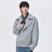 Men's Clothing Men's Wear | Suit Collar Jacket, Men's Twill Fabric, Loose Fit, Trendy Brand, Casual Autumn/Winter Outerwear For Couples_viptrois.com
