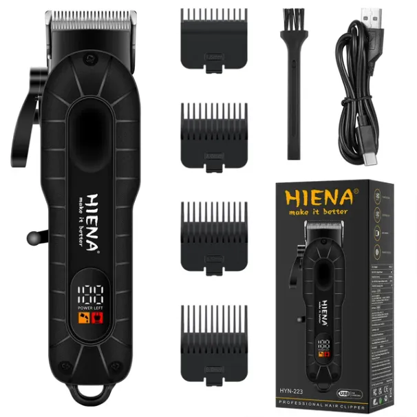 HIENA professional Clipper for Barber shop HYN-212 Electri Hair Trimmers cutting hine men's clippers Shaver appliance_viptrois.com