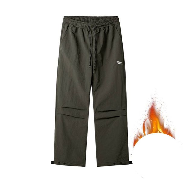 Men's Clothing Three Dimensional Pleated Outdoor Water Repellent Cotton Pants Men's Warm Winter New Workwear Casual Pants Thick Warm Long Pants_viptrois.com