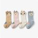 Kids'socks Children's Socks Winter New Imitation Mink Hair Girl's Socks Newborn Warm Baby Socks Mid-tube Socks_viptrois.com