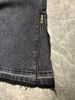 Men's Embroidered "US"AAA Jeans - Spring Summer Relaxed Bootcut Straight Denim Pants With Whisker Wash_viptrois.com