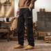 Men's Clothing Retro Casual Pants American Vintage Cargo Pants – Outdoor Utility Trousers With Multi-Pockets & Tapered Cuff (4 Colors, 29-40 Sizes)_viptrois.com