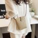 Women's Shoulder Bags Summer Beach Vacation, Straw Woven Bags, Women's Crossbody Bags, Mini Bags, Mobile Phone Bags_viptrois.com