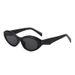 New Fashion Oval Small Frame Sunglasses Trendy Sun Protection Sunglasses Ins Net Red Sunglasses T_viptrois.com