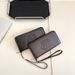 Men's Wallet Multi-card Fashion Mobile Phone Bag Large Capacity Single Pull Men's Coin Purse Wallet._viptrois.com
