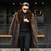 Men's Clothing New mink fur coat men's fisherman men's whole mink casual business fur long mink velvet fur_viptrois.com
