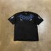 Men's Heavyweight Pure Cotton T-Shirt Oversized K411CLUB Printed Retro Loose Short Sleeved Y2K_viptrois.com