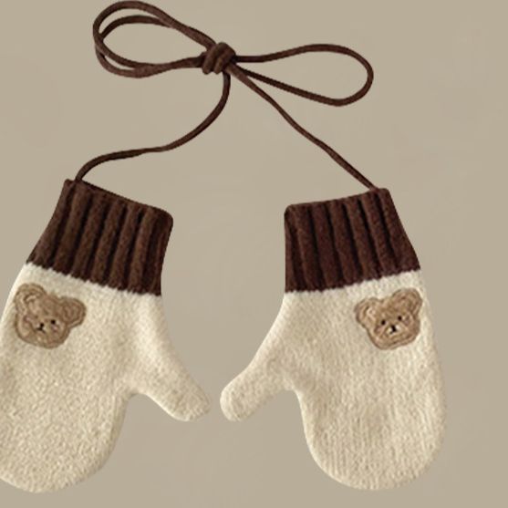 Kids'gloves All refers to warm embroidered cartoon gloves for boys and girls_viptrois.com
