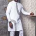 Men's Moslem AliExpress Cotton White Robe Youth Casual Crewneck Shirt 946810_viptrois.com
