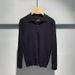 Monochrome Man- Autumn Winter New Polo Shirt Turn-Down Collar Half-Zip Long-Sleeve Knitted Sweater Men's Slim Fit Business Foreign Trade_viptrois.com