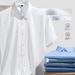 Men's Clothing 7A Antibacterial Mulberry Silk Short Sleeved Men's Shirt Solid Color Professional Business Casual Men's Wear Bamboo Fiber Ice Silk_viptrois.com