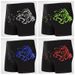 Man's clothing Men's swimming trunks Wild wide waist comfortable waterproof high elastic swimming trunks for men Fashionable swimming shorts_viptrois.com