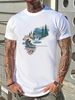 Vintage Single Stitched Great Smoky Mountains Nature Promo T Shirt M Homme Breathable Graphic Versatile Casual Fashion Top For Everyday Wear_viptrois.com
