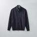 Nordmann APO Men's Clothing|Men's Sweater Autumn Winter Loose Lazy Style Versatile Color Block Stand Collar Knitted Cardigan_viptrois.com